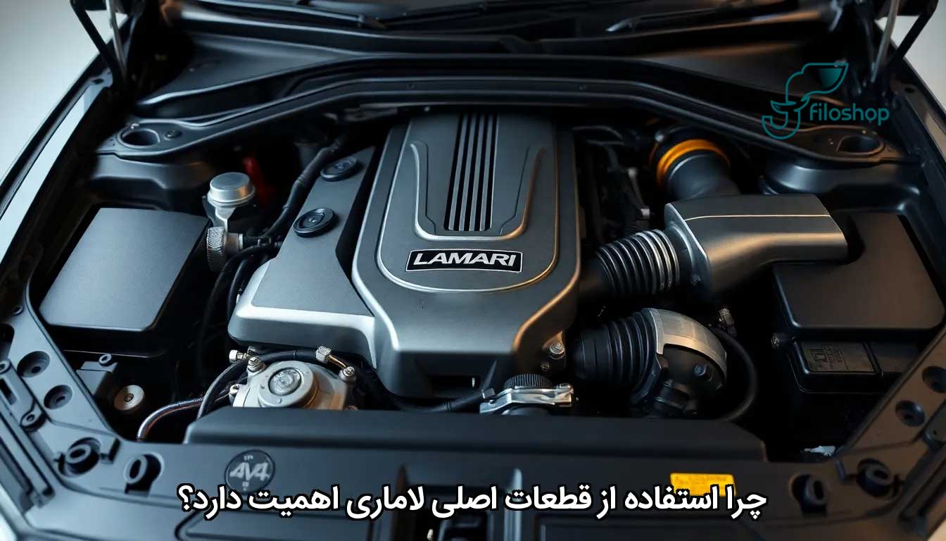 بررسی قطعات اصلی لاماری